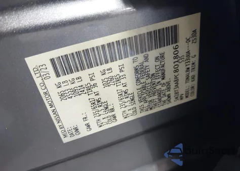 2023 Nissan Rogue S Fwd z USA, uszkodzony, nr VIN 5N1BT3AA8PC801806